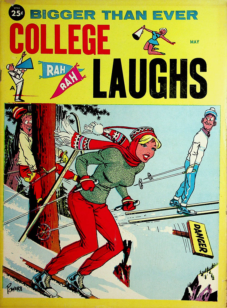 College Laughs Vintage Magazine  May 1963      121121lm-dm