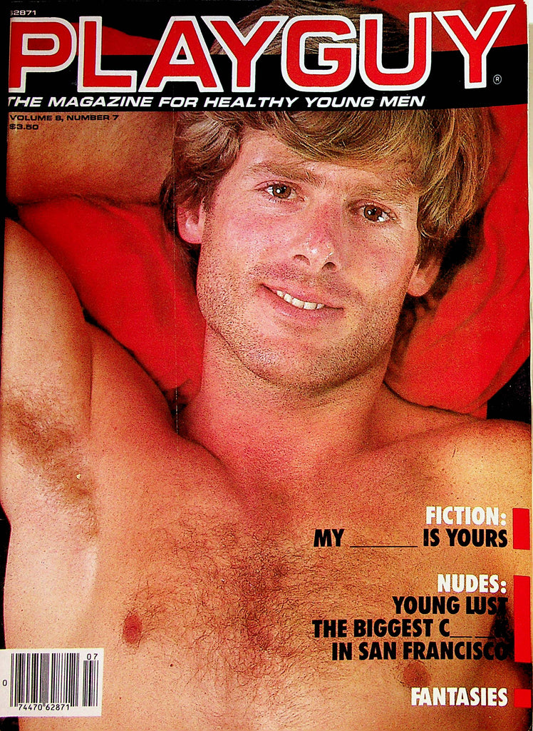 Playguy Gay Magazine  Coverguy Gustavo  vol.8 #7  1984   080422lm-p2