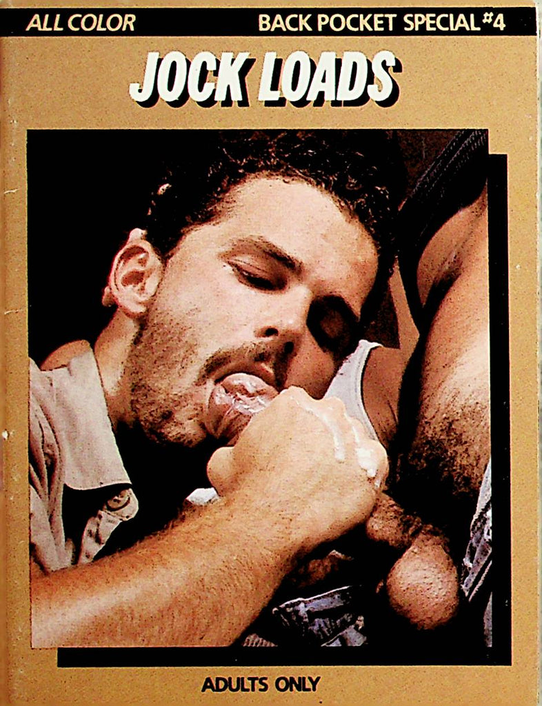 Jock Loads Gay Mini Digest  Back Pocket Special #4  1980's    032122lm-p3
