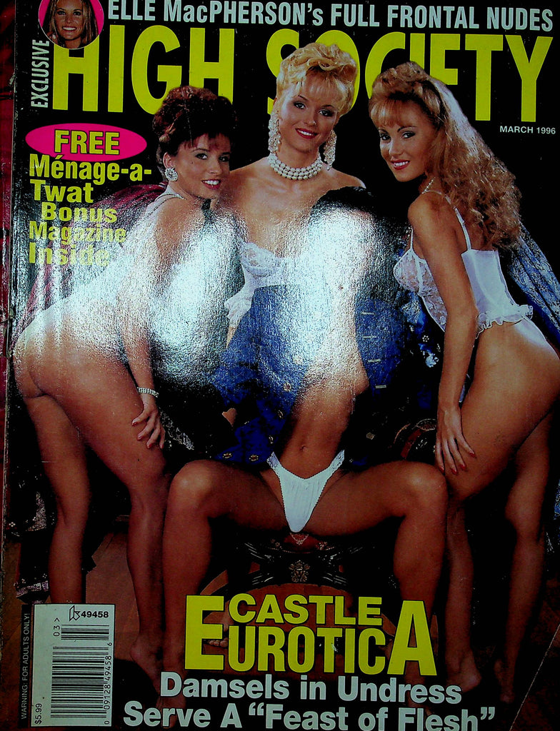 High Society Magazine Lisa & Elle & Crystal March 1996 120922RP