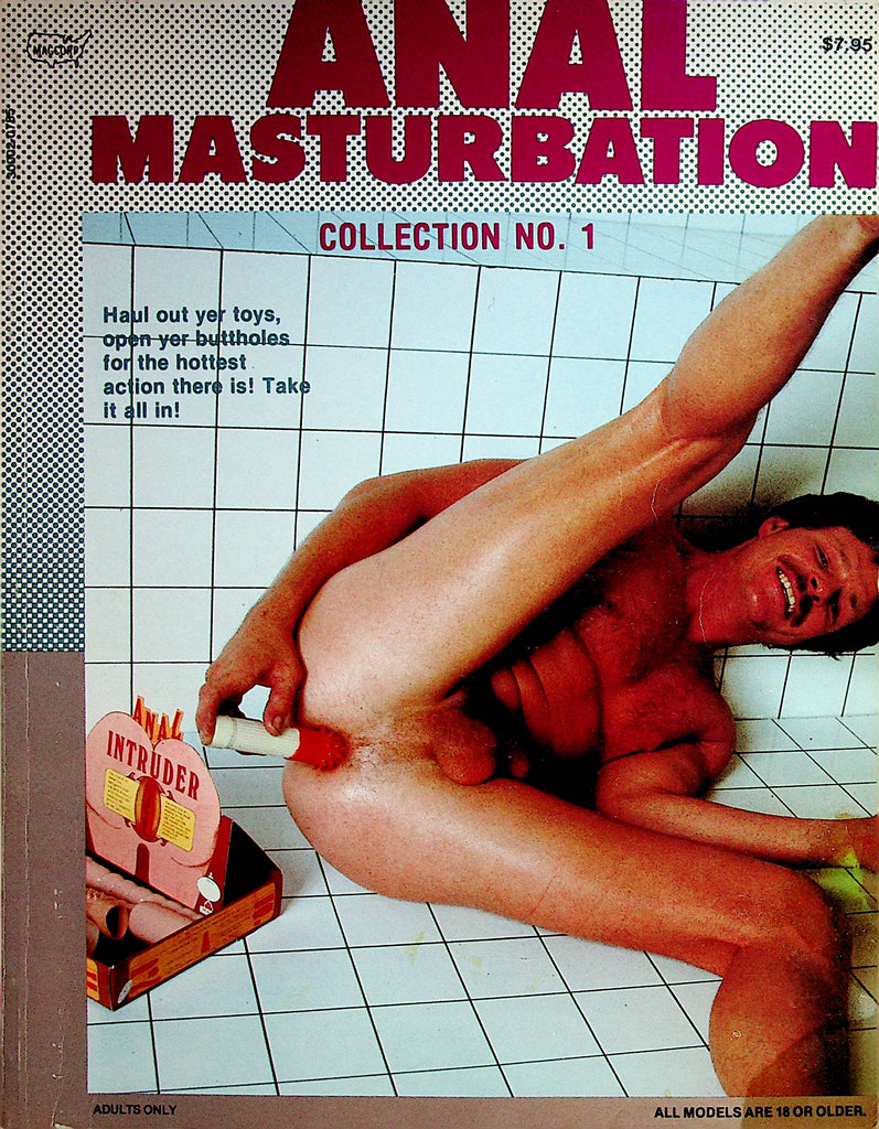 Anal Masturbation Magazine  Opened Butt Holes For Toys and Hot Action!  #1 1985  Magcorp   072222lm-p