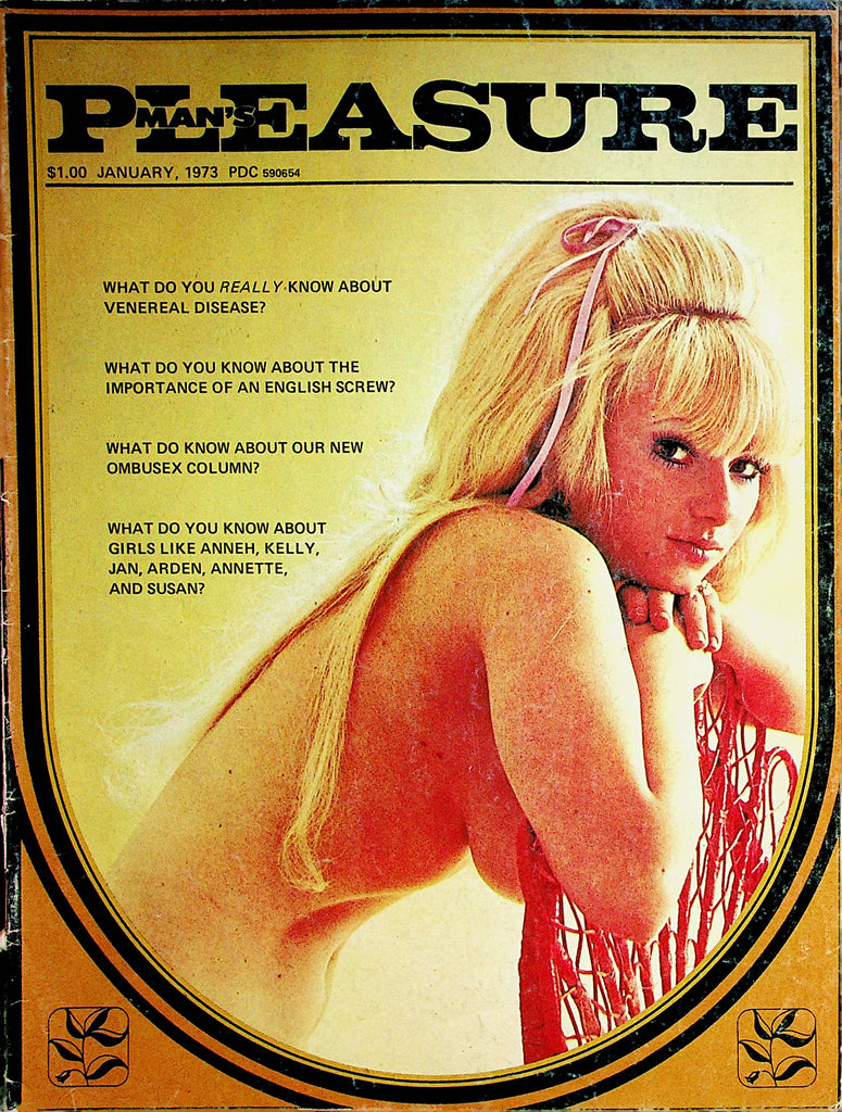 Man's Pleasure Magazine   Centerfold Busty Kelly   January 1973  072622lm-p