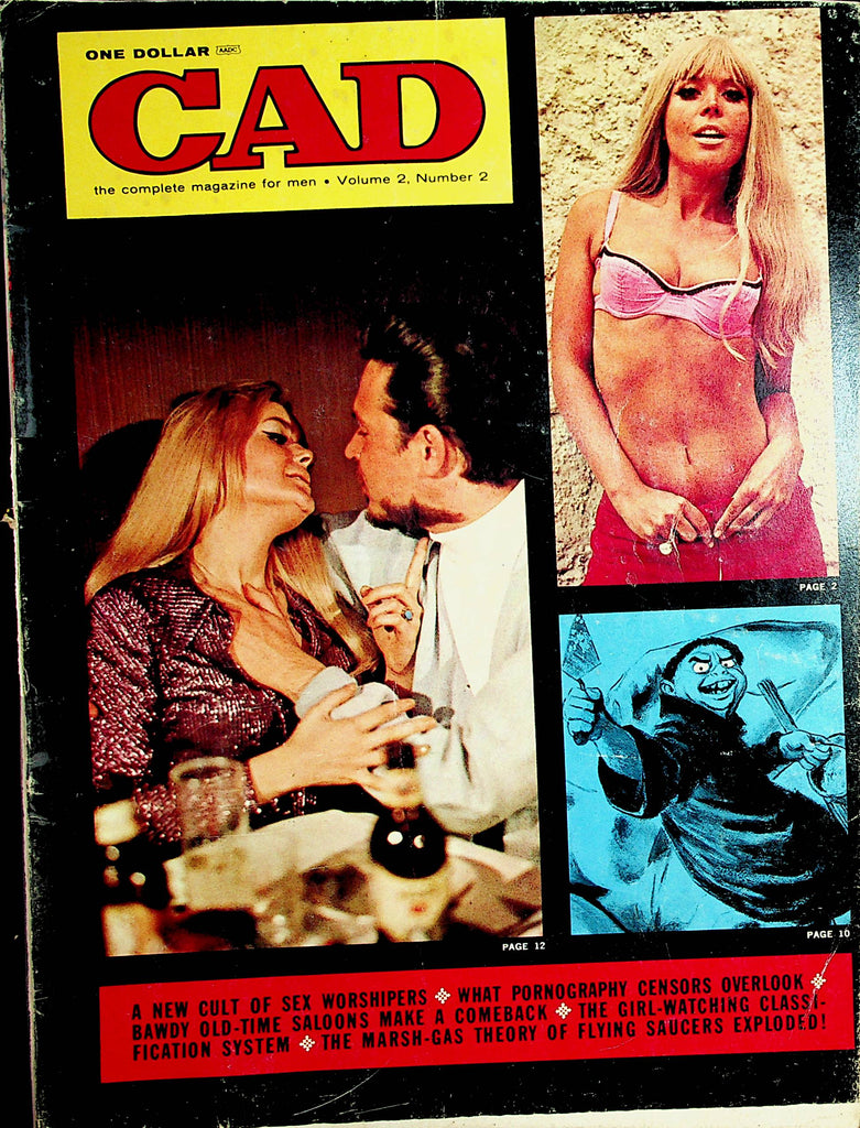 Cad Vintage Magazine  Busty Jackie Nyles  vol.2 #2 1968   122821lm-dm2