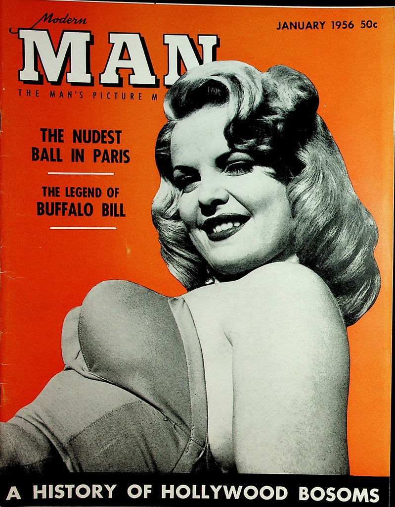 Modern Man Magazine  Covergirl Cleo Moore  January 1956    052721lm-sh