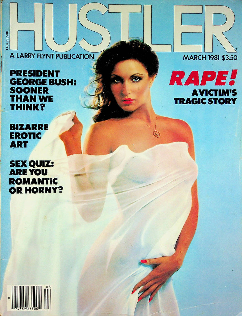 Hustler Magazine Vanessa & Shari & Amber March 1981 081622RP