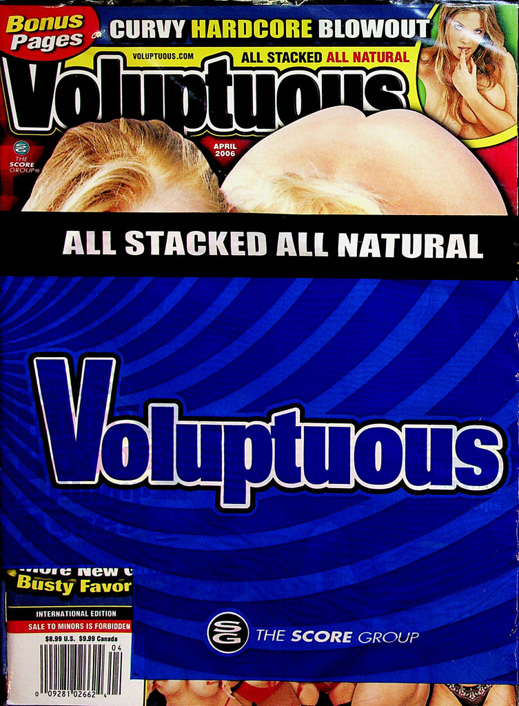Voluptuous Magazine  Ines Cudina / Markita  April 2006  New   120722lm-p2