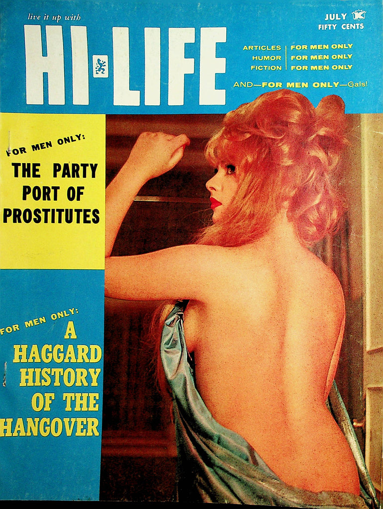 Hi-Life Vintage Magazine   Busty Dorena  July 1963     022722lm-p
