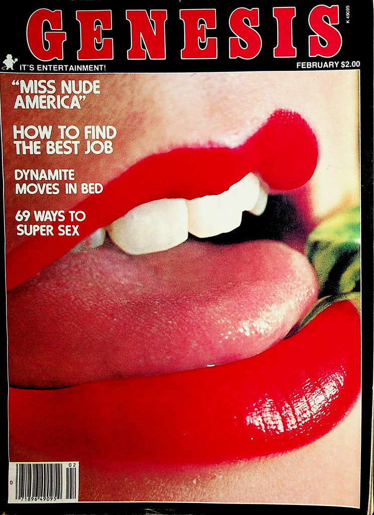 Genesis Magazine  "Miss Nude America" / 69 Ways To Super Sex  February 1978    012622lm-dm