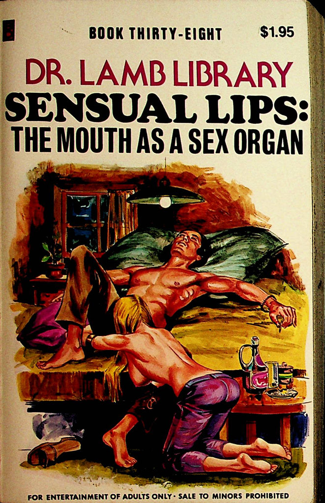 Sensual Lips: The Mouth As A Sex Organ Novel #38 by Stanley Marlowe 1973 Dr. Lamb Library    092221lm-dm
