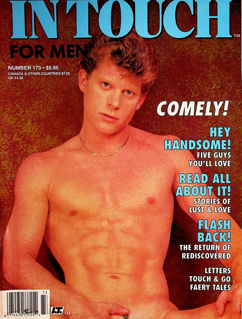 In Touch For Men Gay Magazine  Coverguy Mark Andrews  #173  1991   081322lm-p2