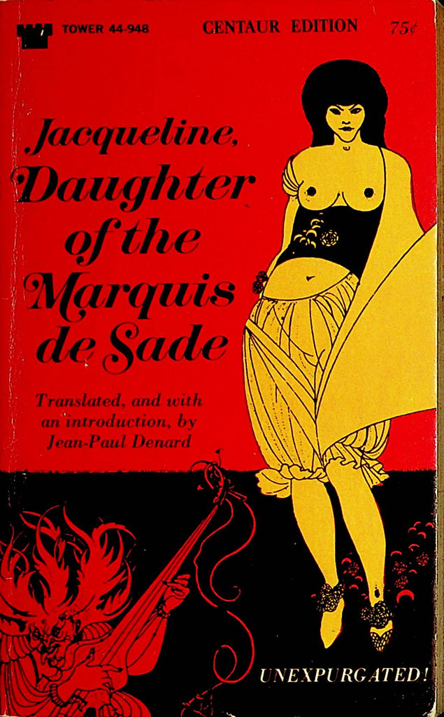Jacqueline, Daughter Of Marquis de Sade Novel 1968  by Jean-Paul Denard    092221lm-dm