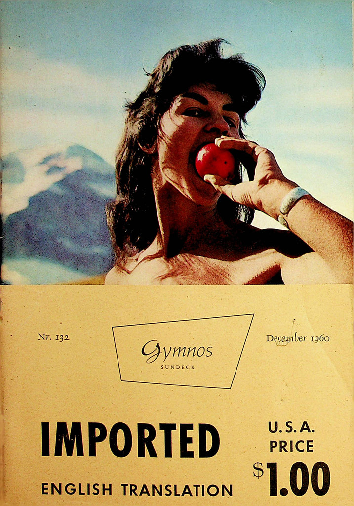 Gymnos Sundeck Nudist Magazine  #132   December 1960    062922lm-p2