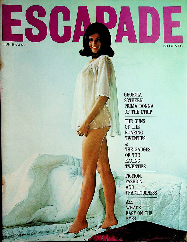 Escapade Magazine Centerfold Jane Thomas  June 1963    082421lm-dm