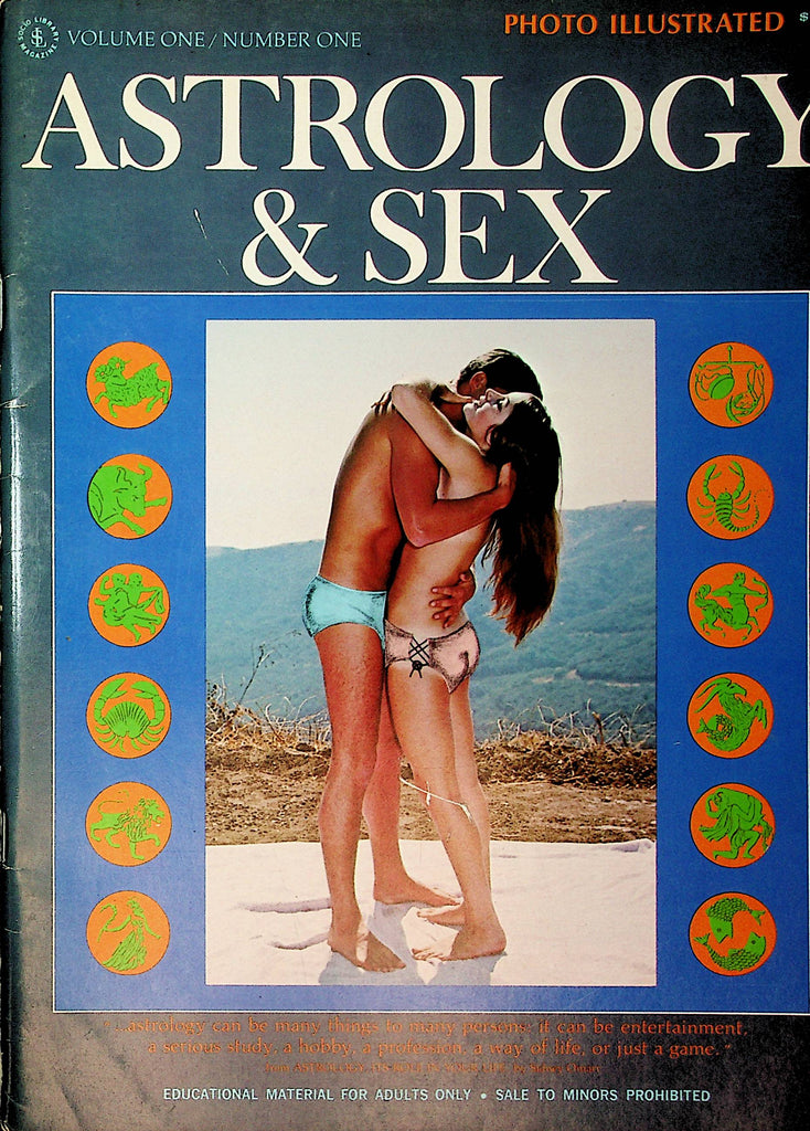 Astrology & Sex Vintage Magazine  vol.1 #1  1973    101121lm-dm