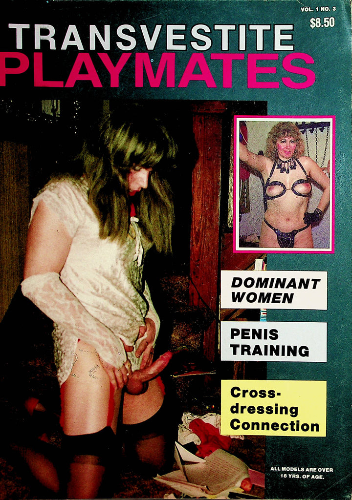 Transvestite Playmates Magazine  Dominant Women / Penis Training  vol.1 #3  1990   010222lm-dm