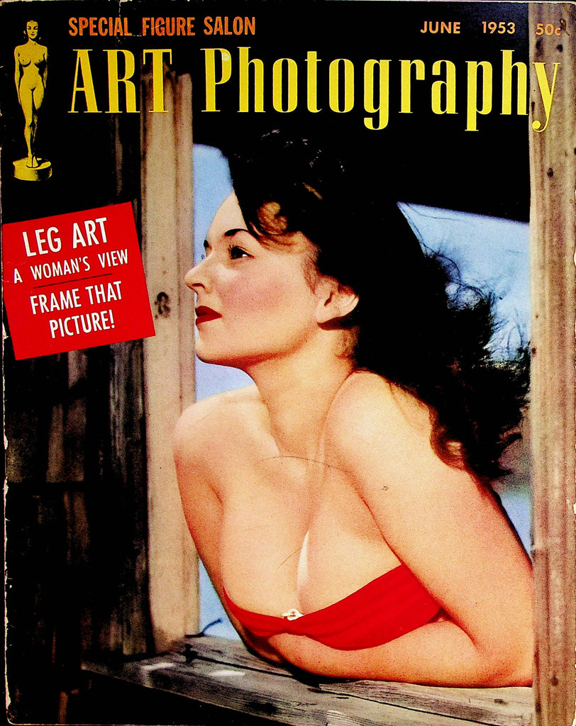 Art Photography Special Figure Salon Magazine  Leg Art A Woman's View June 1953  070222lm-p