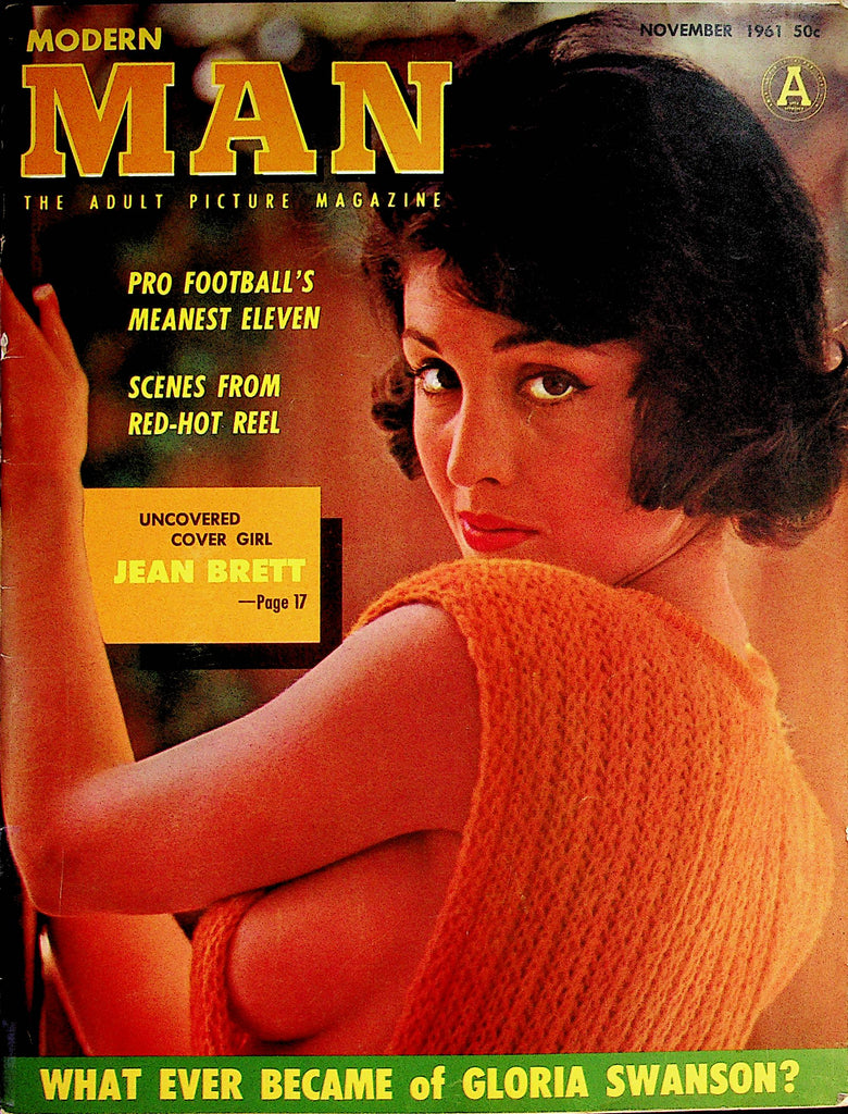 Modern Man Magazine   Covergirl Jean Brett  November 1961   080322lm-p