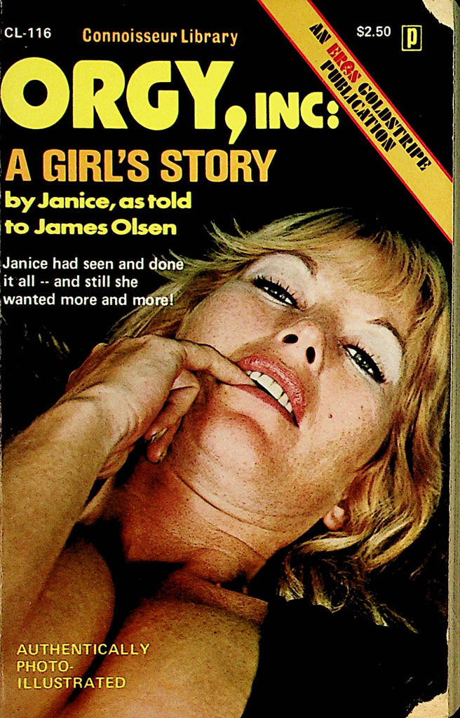 Orgy, Inc: A Girl's Story Photo Illustrated by Janice  1974  Eros Publishing   092121lm-dm