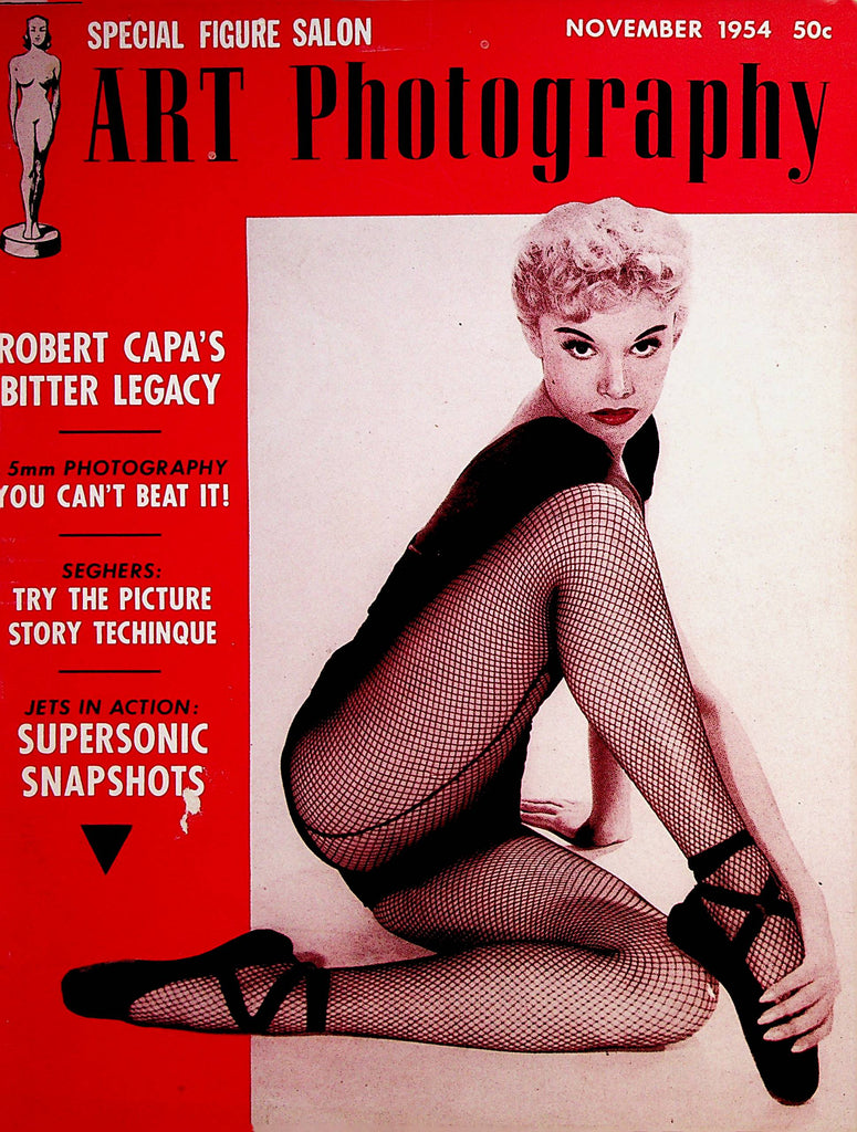 Art Photography Special Figure Salon Magazine Robert Capa's Bitter Legacy   November 1954   071922lm-p