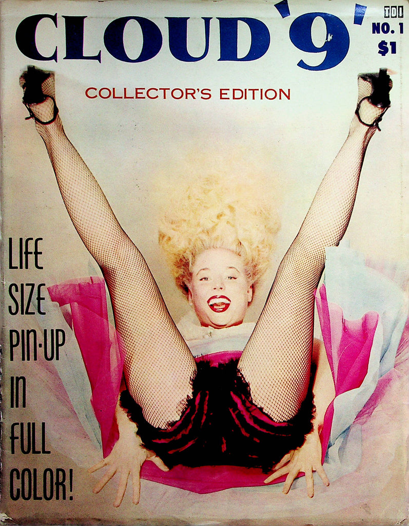 Cloud '9' Magazine  Route 66 To Cloud 9   #1  1959  w/Life Size Pin-Up   101322lm-p