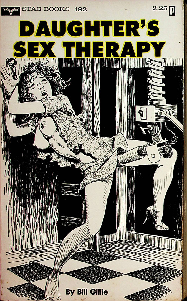 Daughter's Sex Therapy Novel  by Bill Gillie  1976 Stag Books   110621lm-dm