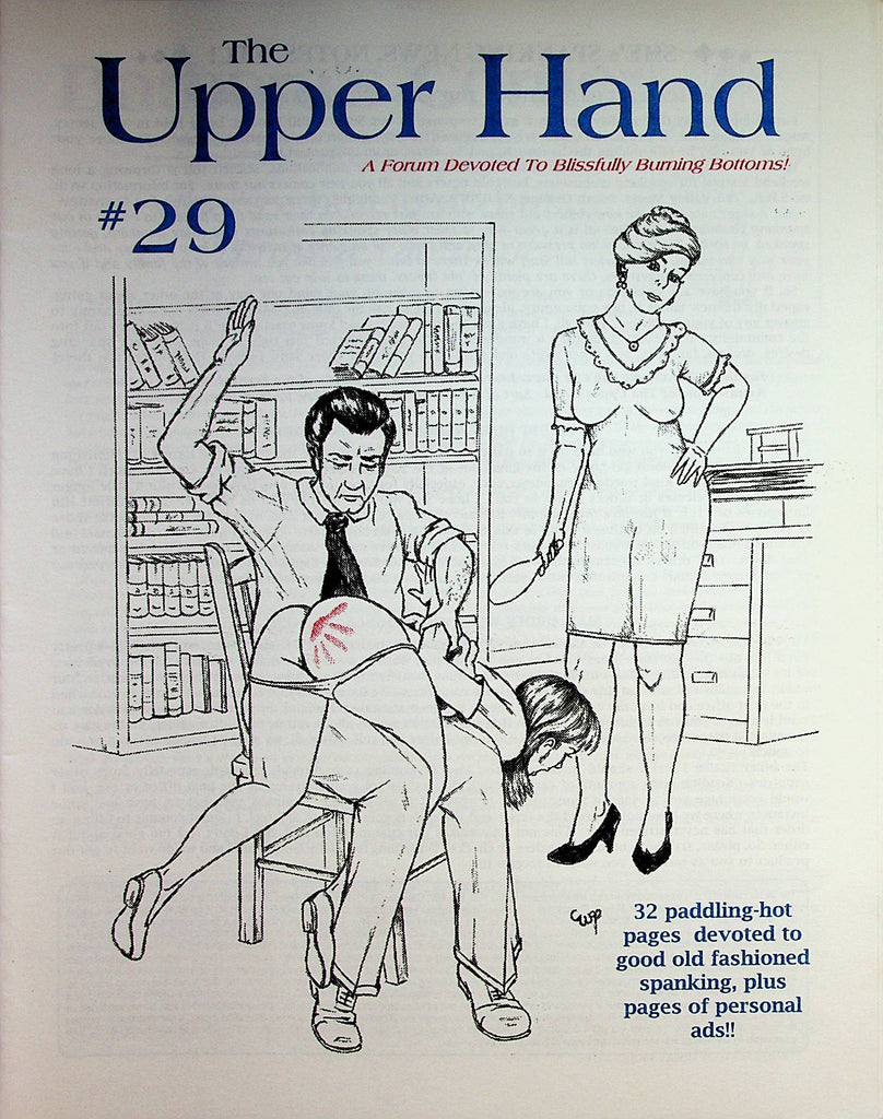 The Upper Hand Magazine  Forum Devoted To Blissfully Burning Bottoms! #29  1994    071222lm-p