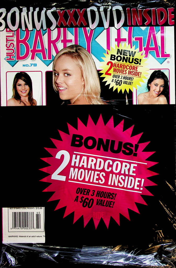 Hustler  Barely Legal  XXX  Magazine  #79  2000  w/DVD   New  012023lm-p