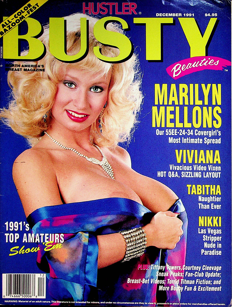 Busty Beauties Magazine  Covergirl Marilyn Mellons / Viviana  December 1991    091022lm-p2