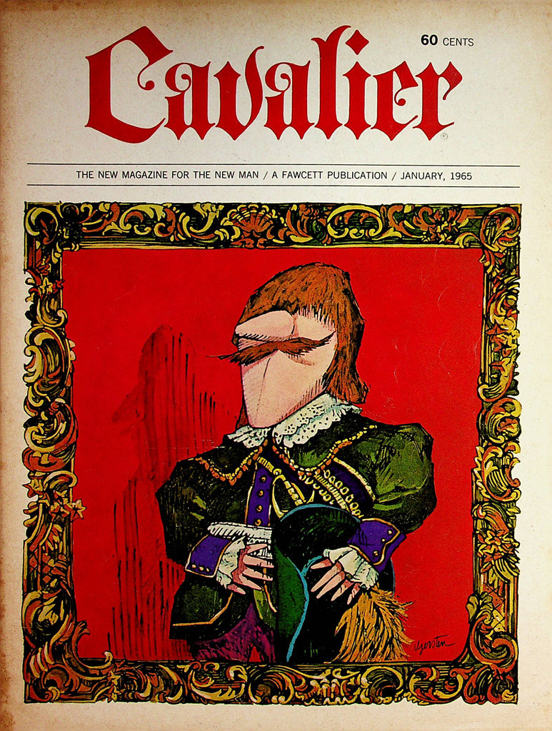 Cavalier Busty Vintage Magazine   Centerfold Girl Sheila  January 1965     080822lm-p4