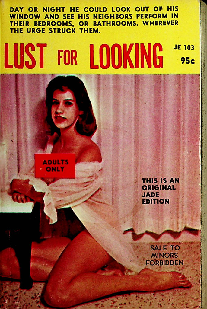 Lust For Looking Novel by Don Ramon 1965  Original Jade Edition   110421lm-dm