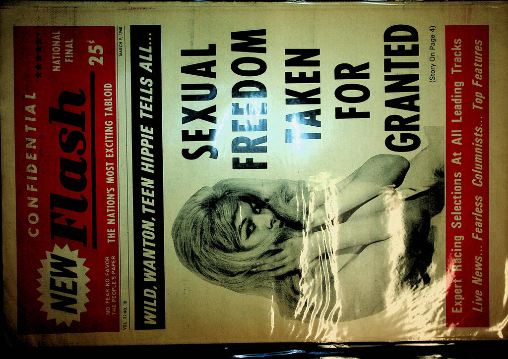Confidential Flash Newspaper  Sexual Freedom Taken For Granted  March 9, 1968  100720lm-amsh