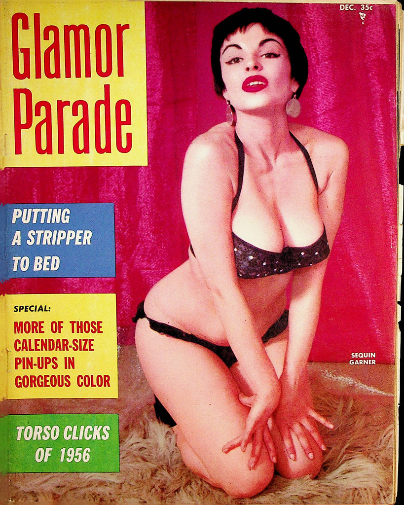Glamor Parade Magazine  Covergirl Sequin Garner  December 1956   081022lm-p2