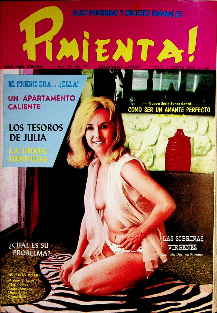 Pimienta! Spanish International Magazine   De Julia  vol.15 #11  1973  080622lm-p
