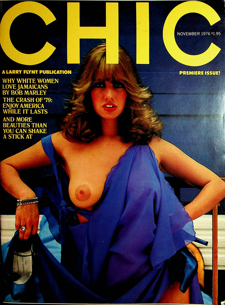 Chic Magazine  Centerfold Girl Vicky  November 1976 Premiere Issue    011022lm-dm