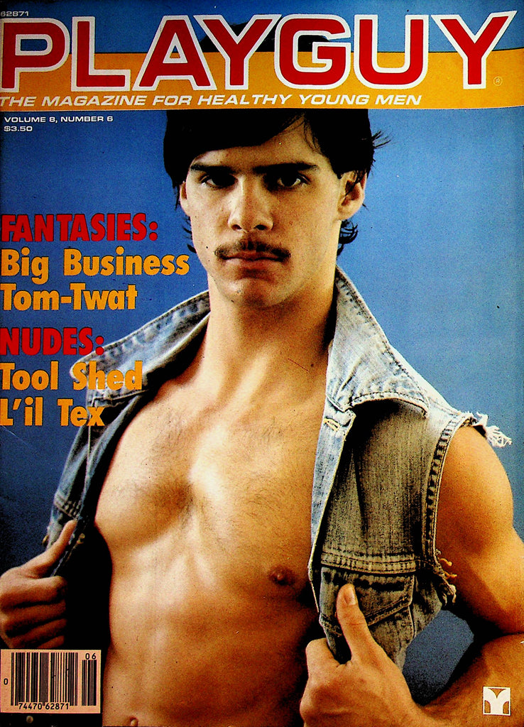 Playguy Gay Magazine  Coverguy Jon King   vol.8 #6  1984   080422lm-p2