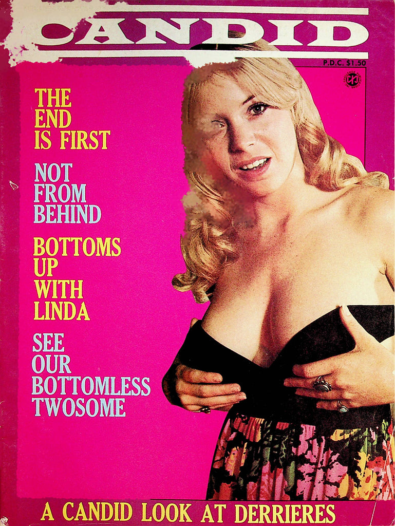 Candid Busty Magazine Bottoms Up With Linda  September 1973  072322lm-p