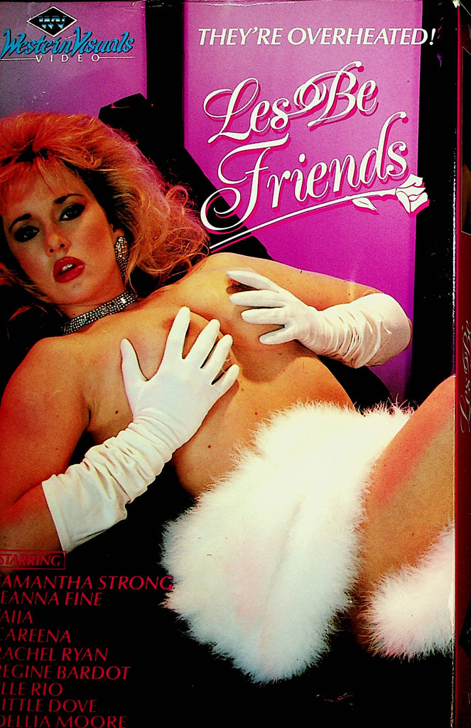 Les Be Friends VHS   Samantha Strong/ Jeanna Fine  1988 Western Visuals Video 120421lm-dm