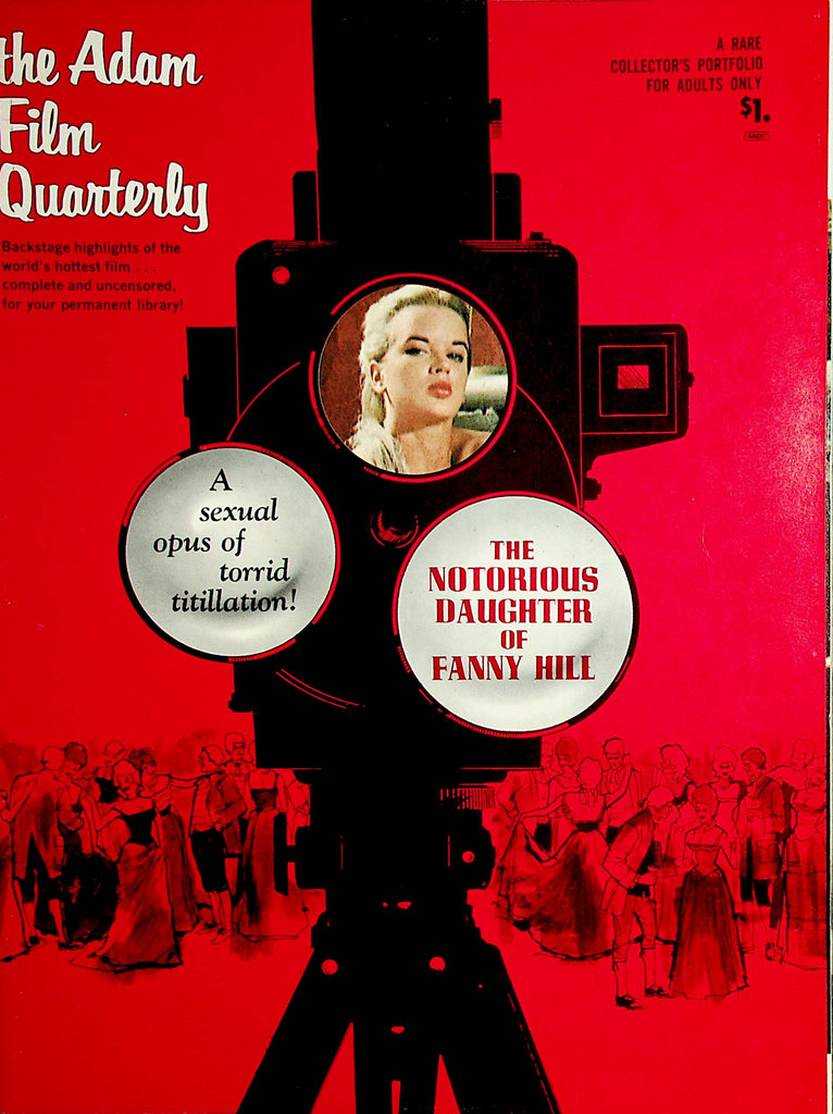 The Adam Film Quarterly Magazine The Notorious Daughter Of Fanny Hill  #1 1966      082421lm-dm2
