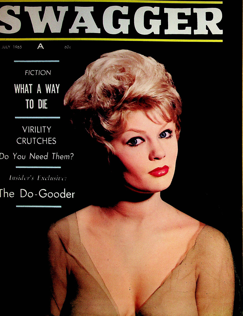 Swagger Busty Magazine   Covergirl Lisa Gibson  July 1965    062322lm-p