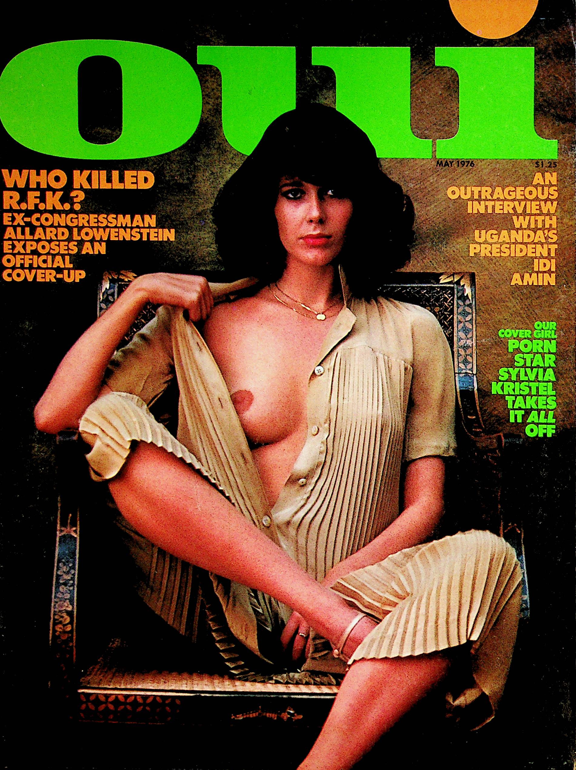 Oui Magazine Porn Star Sylvia Kristel / Who Killed R.F.K. May 1976  090122lm-p