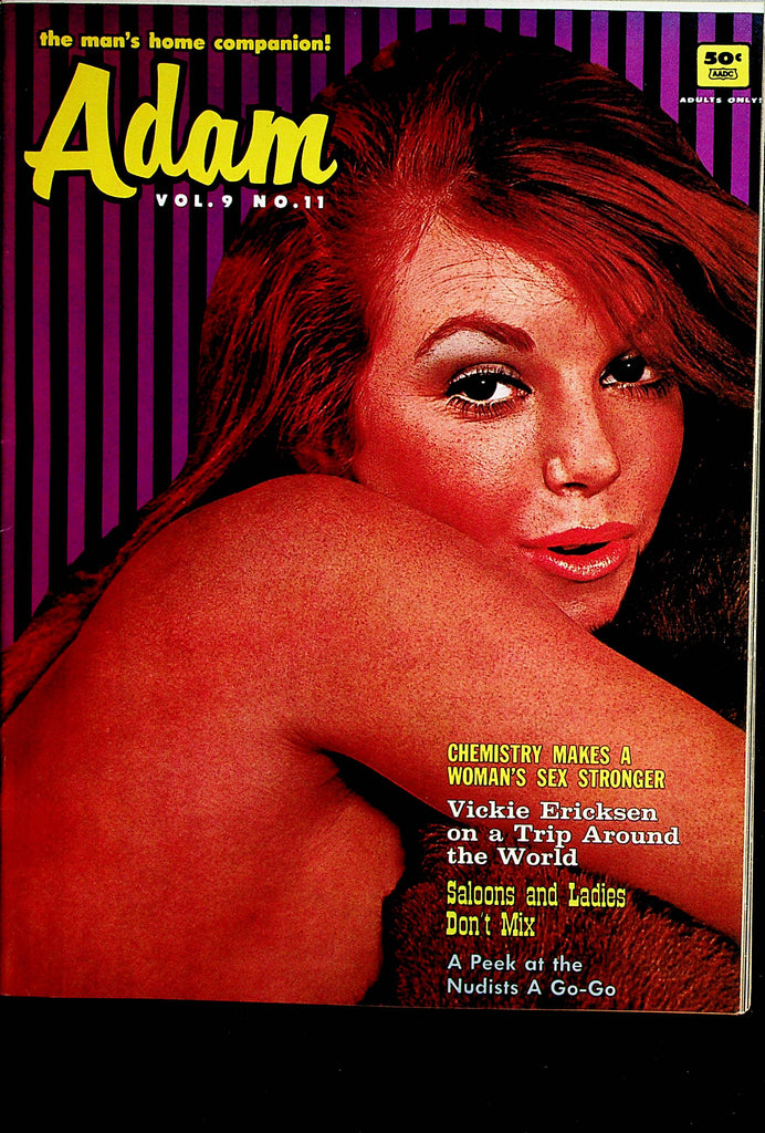 Adam Busty Magazine  Covergirl Margo Sweet  vol.9 #11  1965   082022lm-p