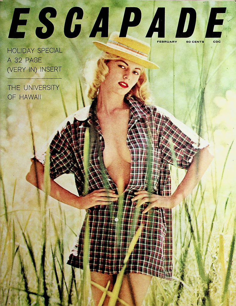 CLEARANCE scapade Vintage Magazine  w/CF & booklet Centerfold Lynn Chandler  February 1960  050426AMP-