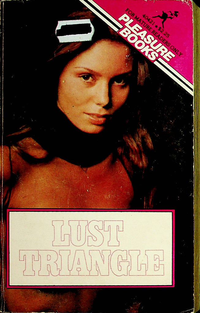 Lust Triangle Adult Novel by Celeste Morgan  1979  by Pleasure Books   092221lm-dm