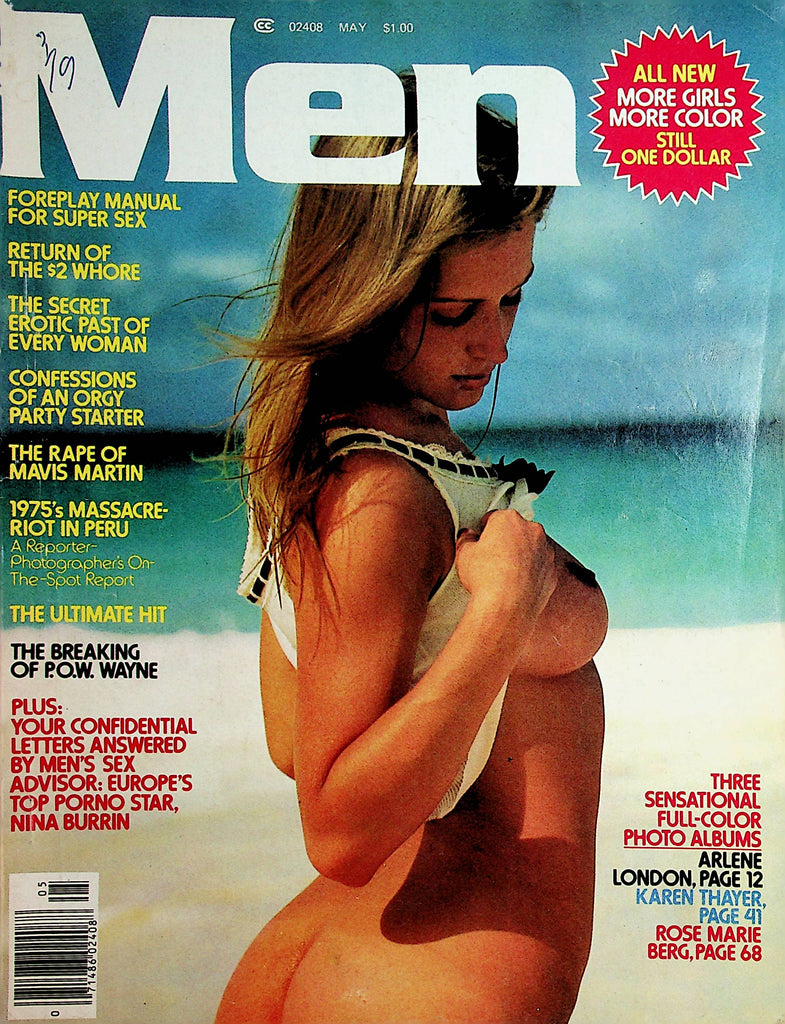 Men Magazine  Arlene London / Karen Thayer  May 1976    122021lm-dm