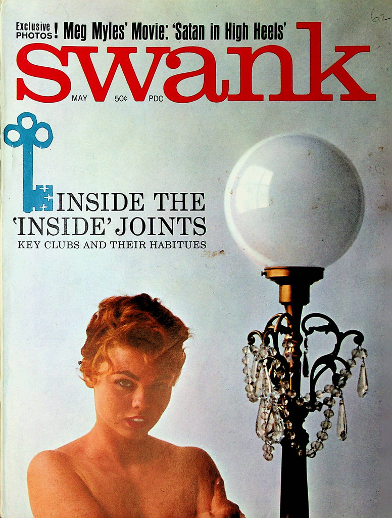 Swank Vintage Magazine  Meg Myles' Movie: Satan In High Heels  May 1962    101221lm-dm