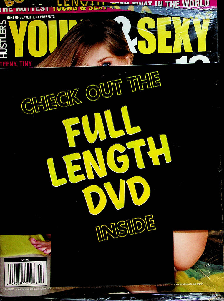 Young & Sexy Magazine  Ari Loves Anal!  November 2014  w/DVd  new    18+  011623lm-p4