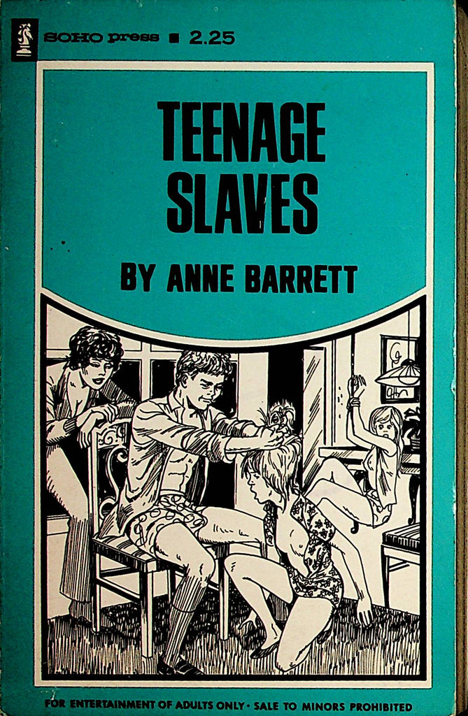Teenage Slaves Novel by Anne Barrett 1975  Star Distributors   110621lm-dm