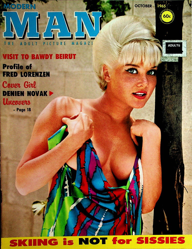 Modern Man Magazine  Covergirl Denien Novak  October 1965    052721lm-sh