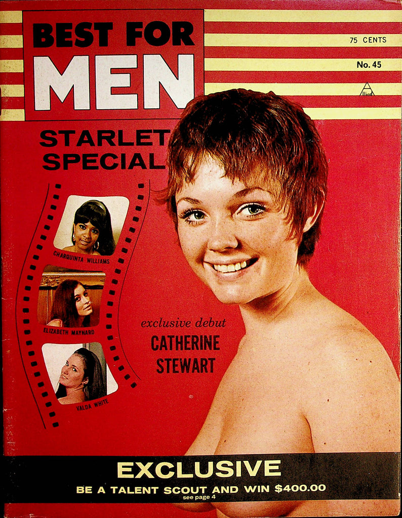 Best For Men Magazine  Exclusive Debut Catherine Stewart  #45 1969   062822lm-p2