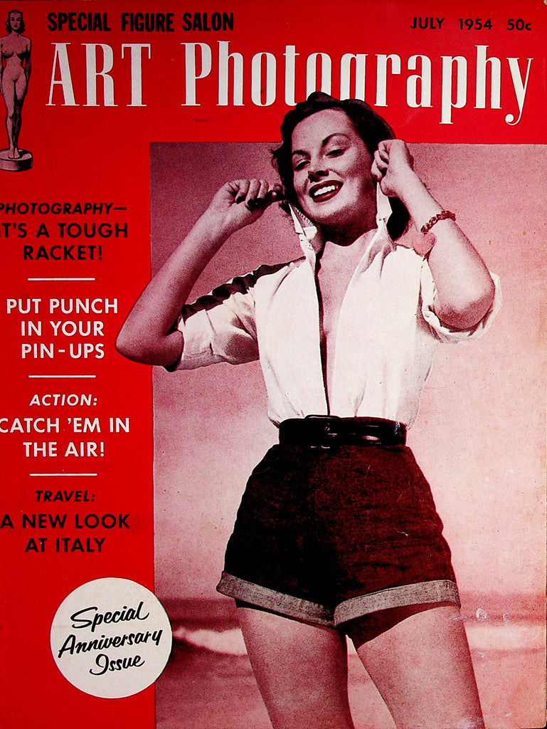 Art Photography Special Figure Salon Magazine  A New Look At Italy  July 1954  Special Anniversary Issue    071522lm-p